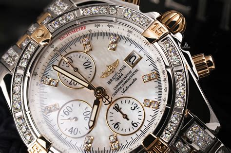 breitling diamond watch|breitling diamond bezel for sale.